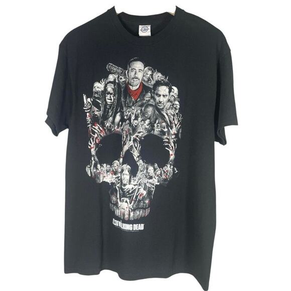 Delta Pro Weight AMC The Walking Dead Men’s Graphic T-shirt - Picture 1 of 3